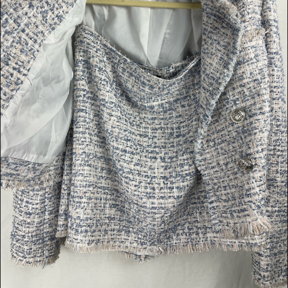 Tweed Suit Set Jacket and Skirt - Picture 16 of 16